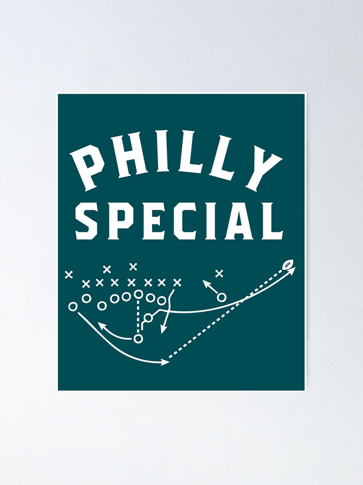 Philly Special Football Play Greeting Card by Visual Design