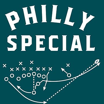 Philly Special Philadelphia Trick Play Before Super Bowl Halftime | 12x16  Football Poster Wall Art Decor Framed Print | Sports Memorabilia Artwork