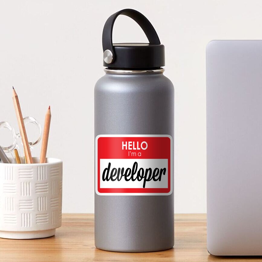 I'm a developer Sticker