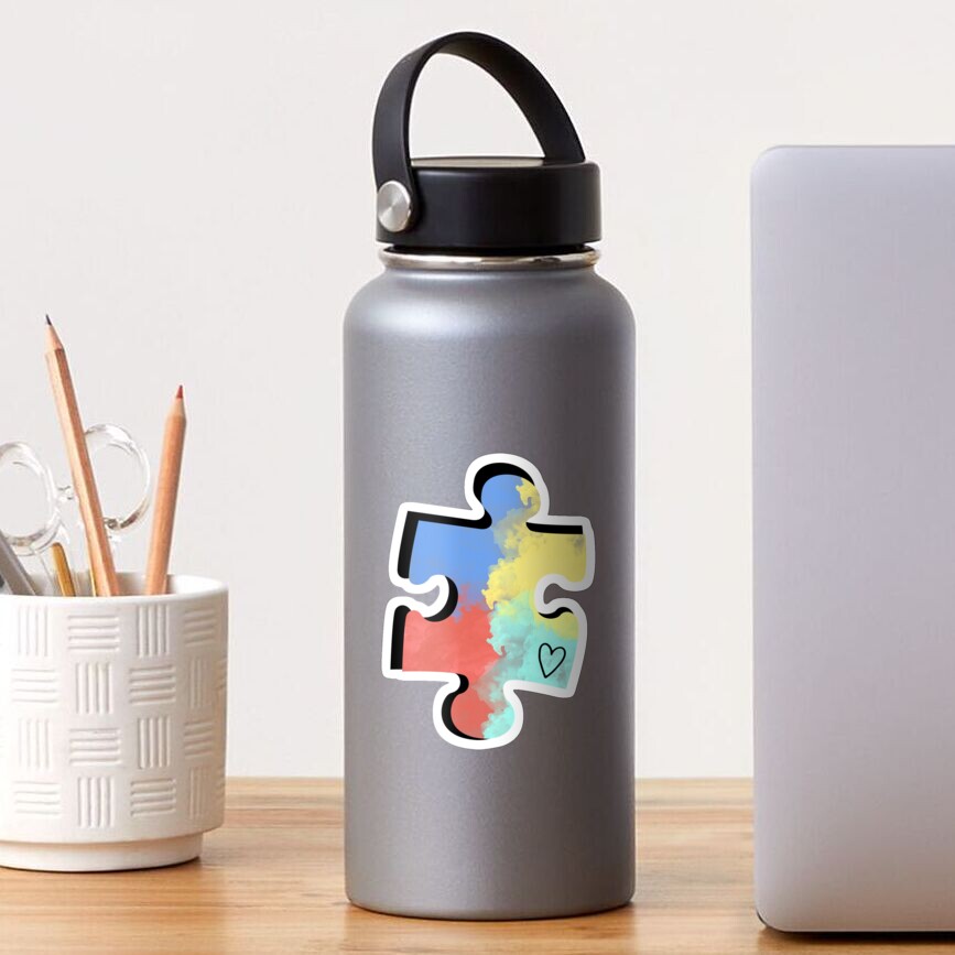 Autism Puzzle Piece Sticker