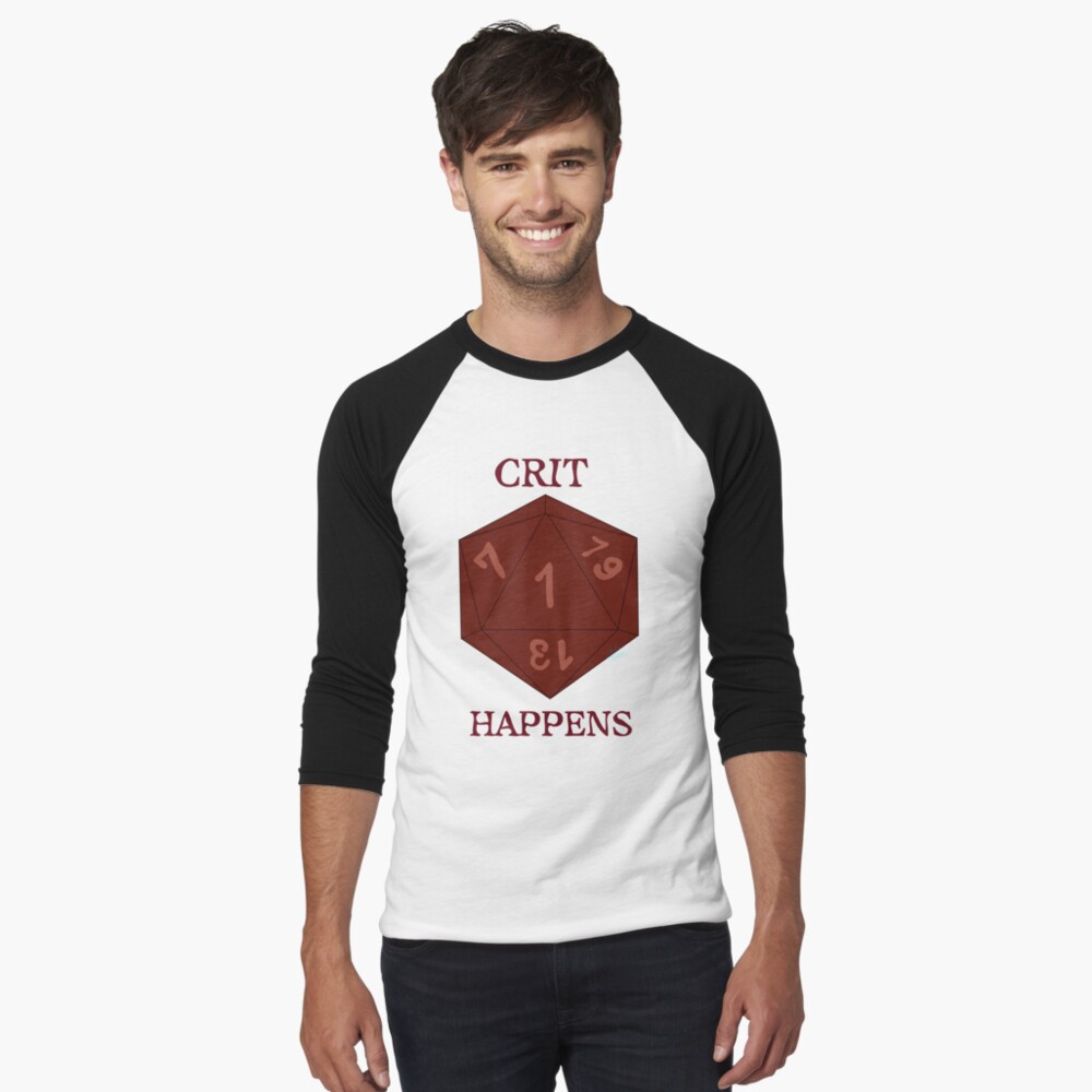 Aperçu de l'œuvre T-shirt baseball manches ¾ créée et vendue par PsykeSmilodon.