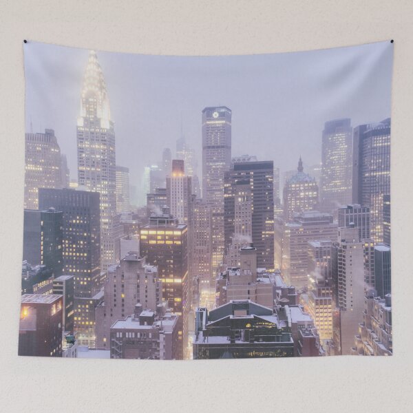 Item preview, Winter Morning Overlooking the New York City Skyline designed and sold by Vivienne Gucwa.