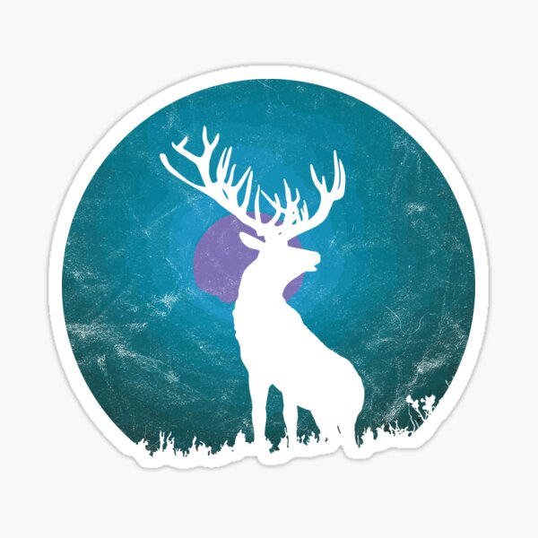 "deer hunter gift red deer forest camping antlers nature wildlife