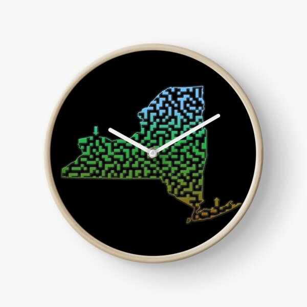 Item preview, New York State Outline Maze & Labyrinth designed and sold by gorff.