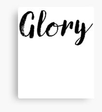 Glory - Custom Girl Name Gifts Canvas Print