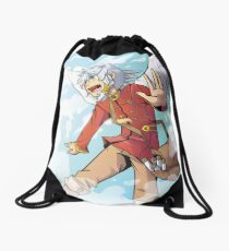 Delivery Boy Drawstring Bag