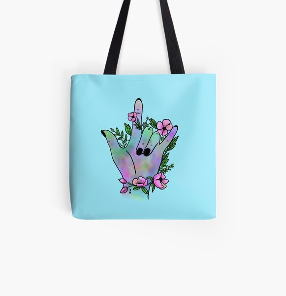 ily All Over Print Tote Bag