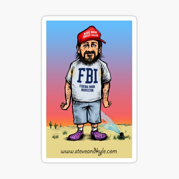 Steve's Dry Lawn Sticker