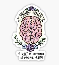 Mental health Sticker