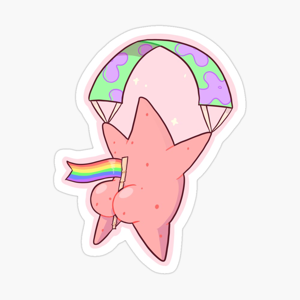 patrick star butt pride