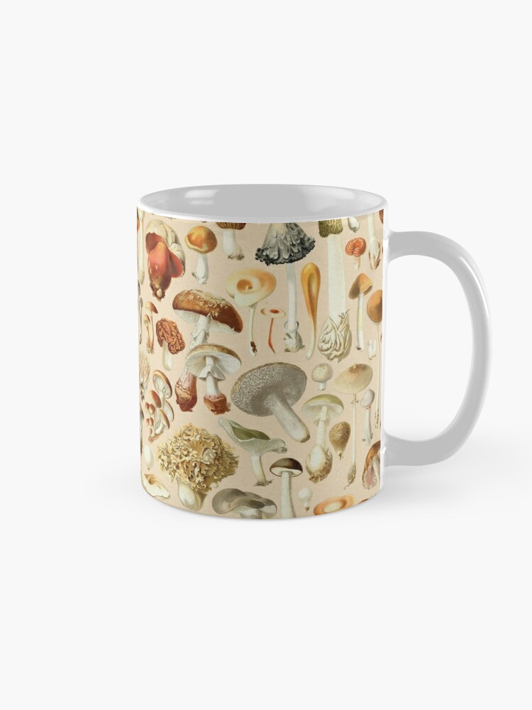 Alternate view of Vintage Mushroom Designs Collection Coffee Mug