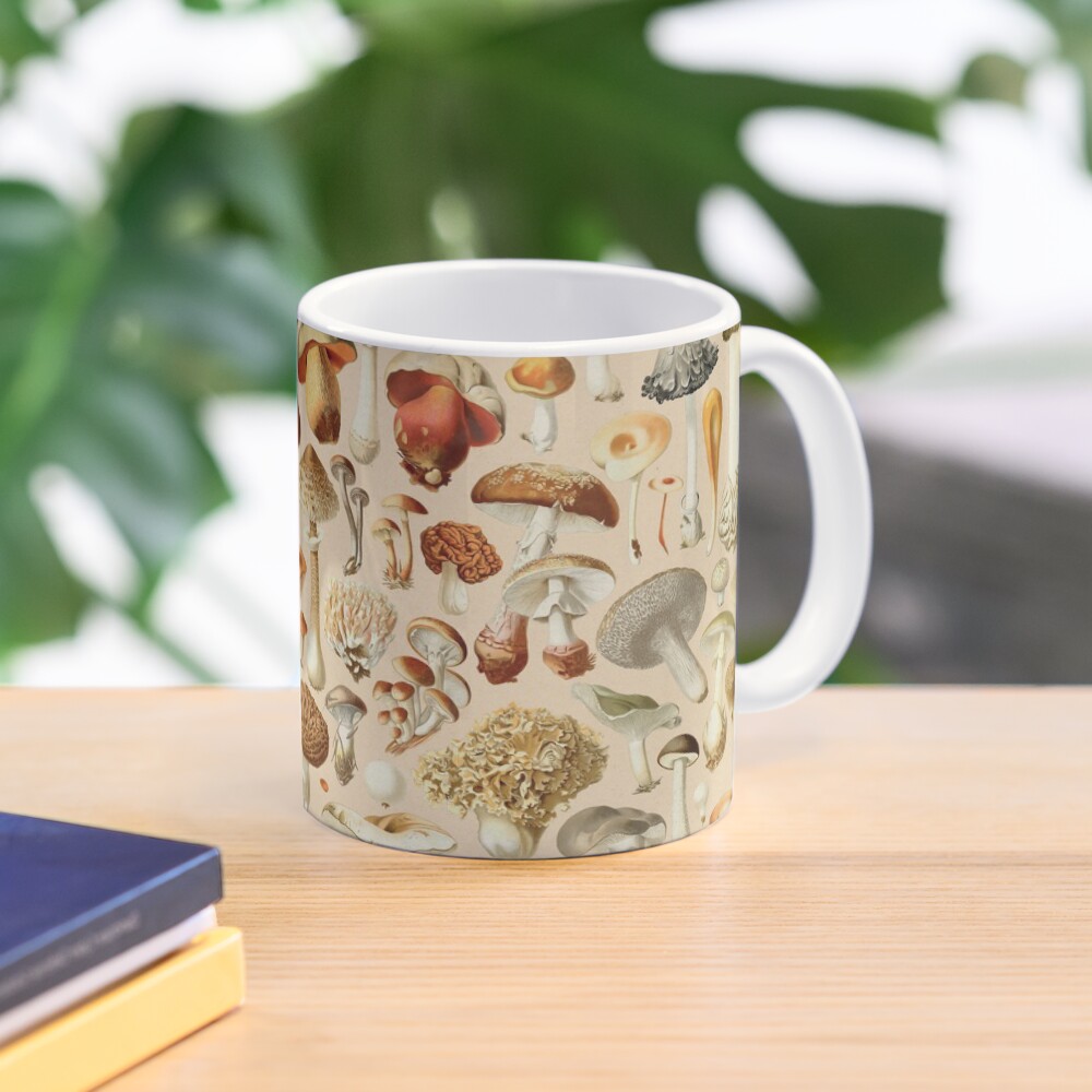 Vintage Mushroom Designs Collection Coffee Mug