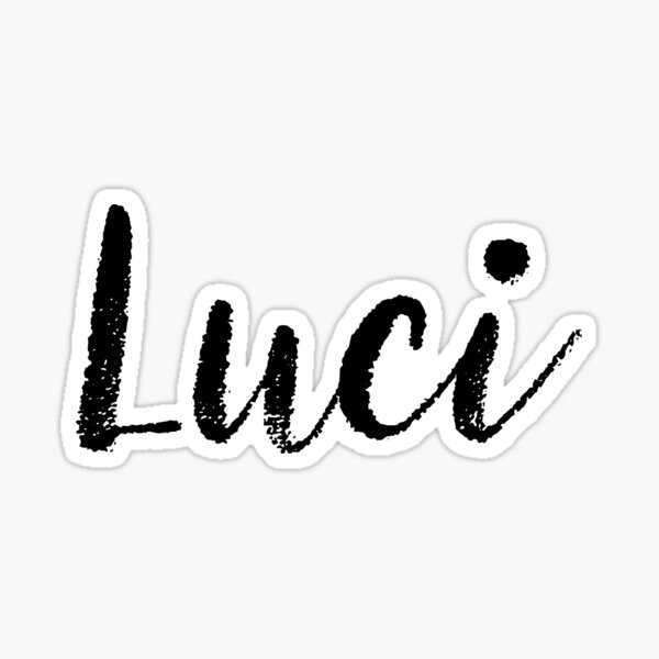 luci-cute-girl-names-for-wife-daughter-sticker-for-sale-by