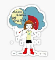 rain rain.. Sticker