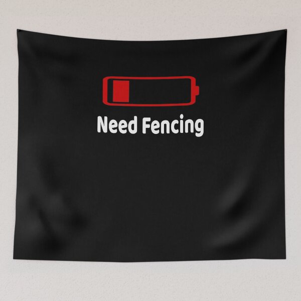 Item preview, Low Battery Need Fencing TShirt Activities Hobbies Gift designed and sold by we1000.