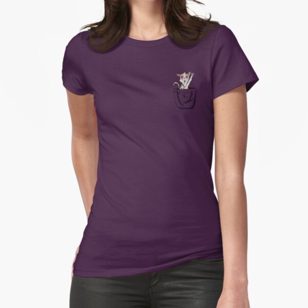 Po-Cat Fitted T-Shirt