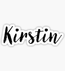 Kirstin - Custom Girl Name Gifts Sticker