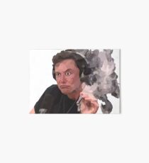 Elon Musk Smoking Art Board