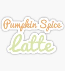 PSL - Pumpkin Spice Latte Sticker