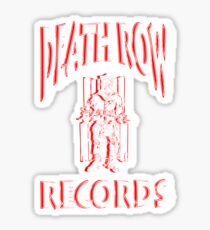 DEATH ROW RECORDS Sticker