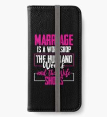marriage iPhone Wallet/Case/Skin