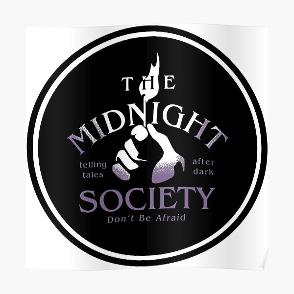 Midnight Societey Member 90's Show Horror Poster