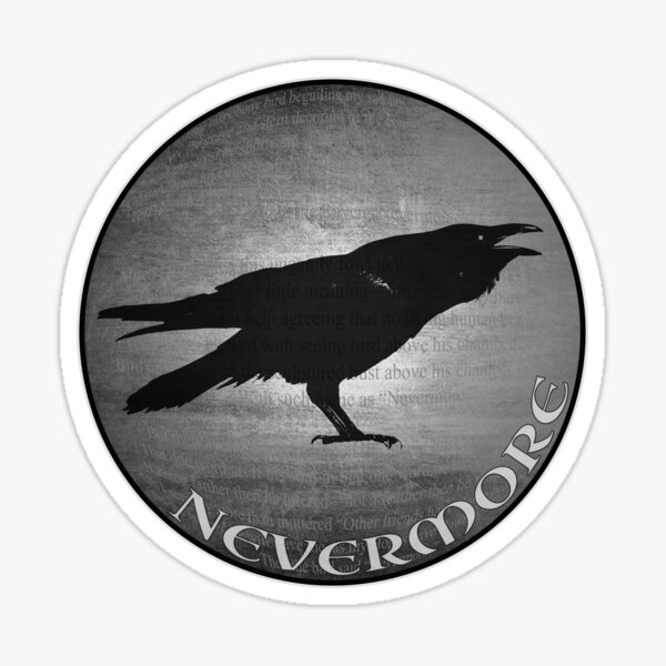 Nevermore Sticker
