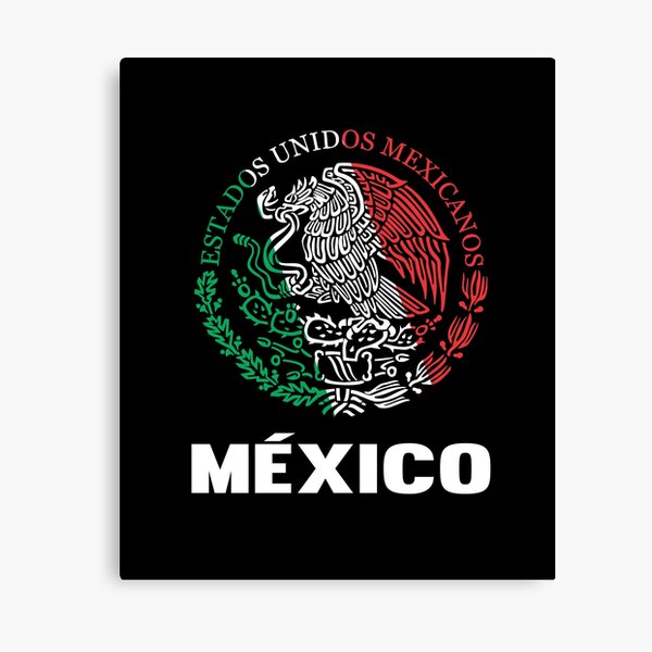 Escudo Nacional De Mexico Canvas Prints for Sale | Redbubble
