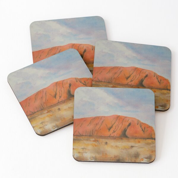 Item preview, Uluru Outback Australia in Watercolour designed and sold by lyndseyart.