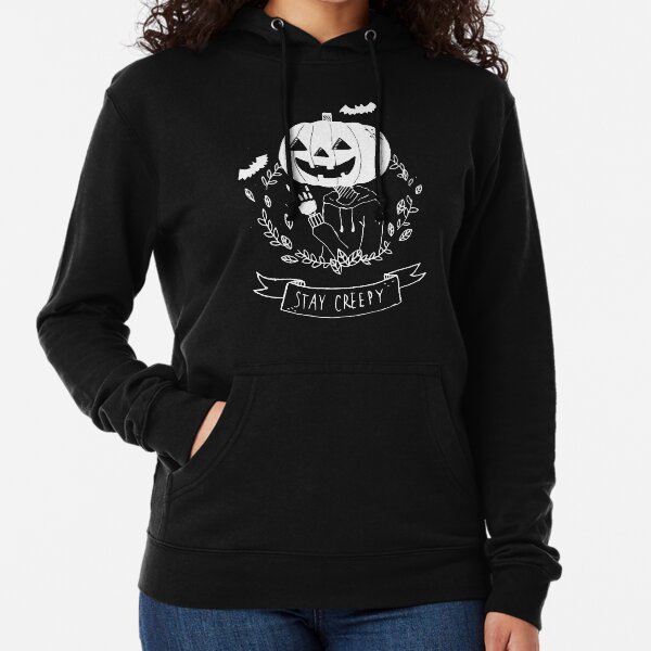 Stay Creepy! Lightweight Hoodie
