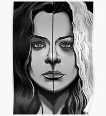ORPHAN BLACK - Sarah Vs Helena Poster