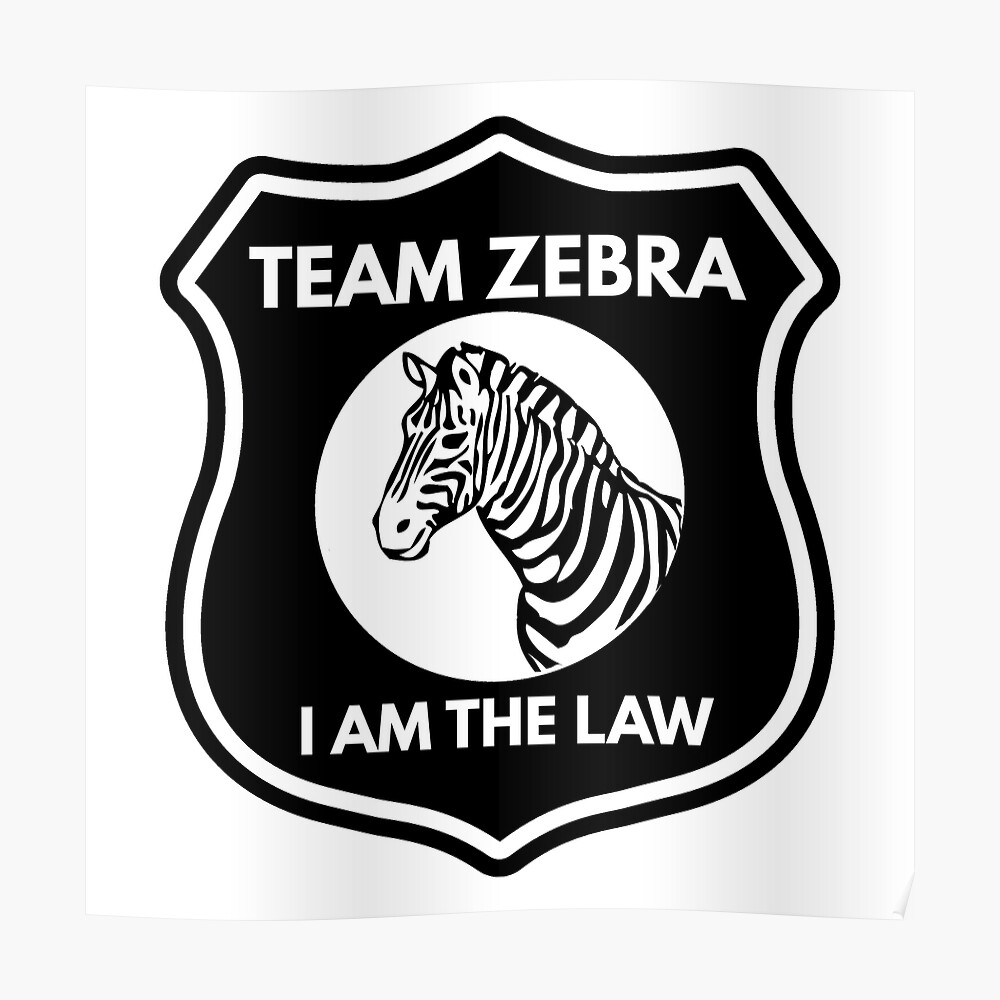 zebra badge