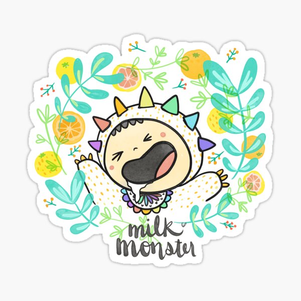 Milk Monster Sticker