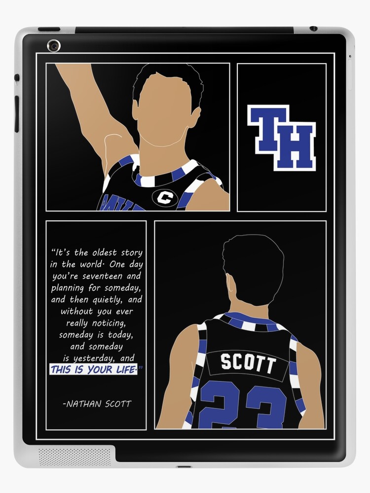 Nathan Scott Basketball Jersey Style Hoodie or Tee Tree Hill 