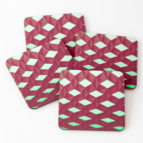 Item preview, Trapez 4/5 Red and green by Brian Vegas designed and sold by Brian Vegas.