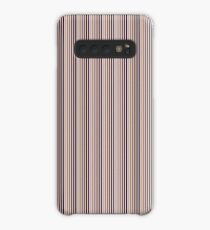 Black Currant Stripe Case/Skin for Samsung Galaxy