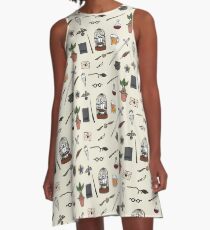 Owl and wand A-Line Dress
