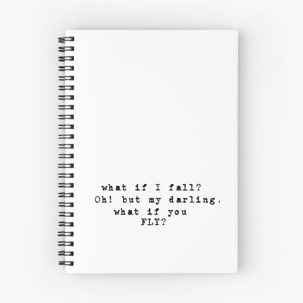 Item preview, What if I fall? What if you fly! designed and sold by prernatripathy.