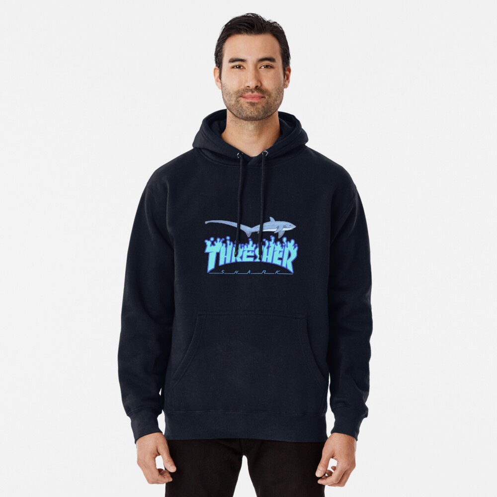 Thresher Shark Pullover Hoodie for Sale by tidewilds Redbubble