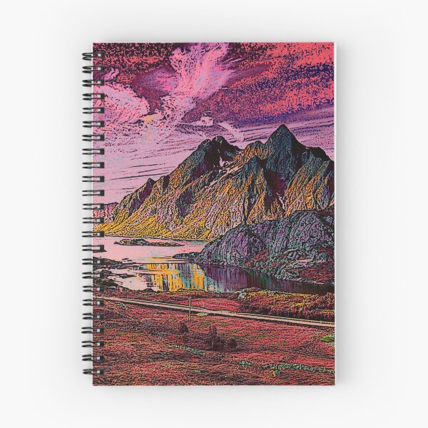 Item preview, Burgundy Mountain View designed and sold by MemoMethode B&S Wagesreiter.