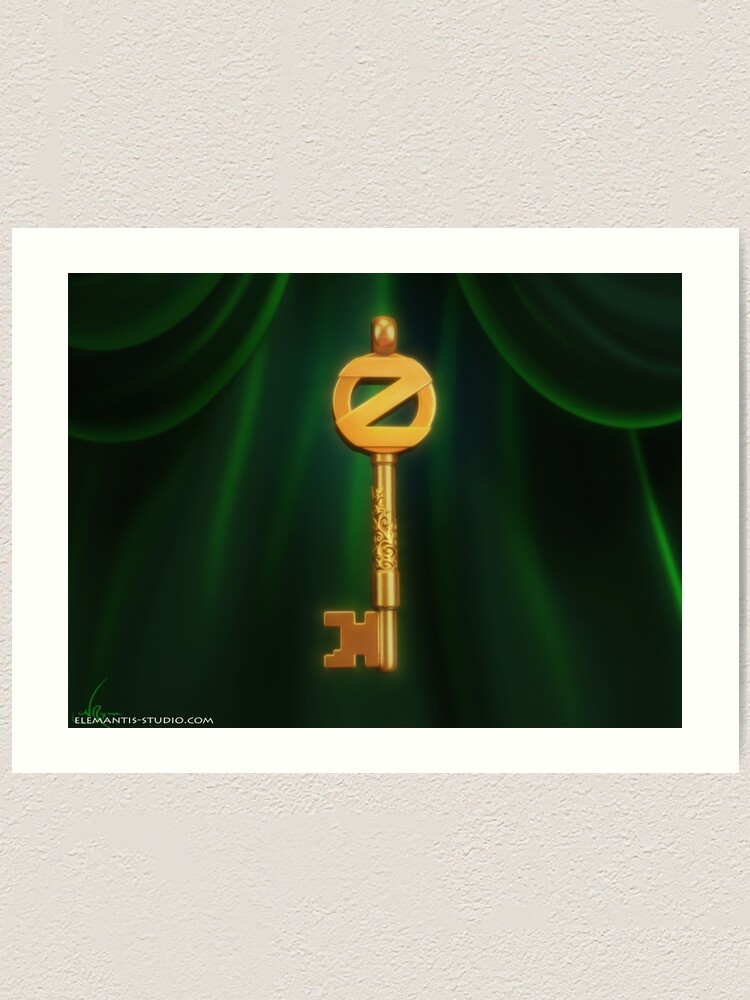 Alternate view of Return to Oz Emerald City Key Art Print