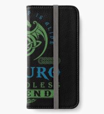 Legend T-shirt - Legend Shirt - Legend Tee - ARTURO An Endless Legend iPhone Wallet/Case/Skin