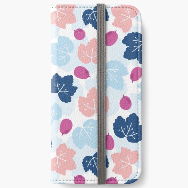 Grape leaves iPhone Wallet