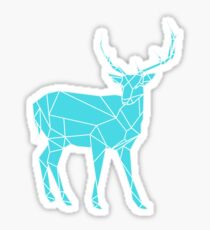 Hand drawn Stag Sticker