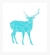 Hand drawn Stag Photographic Print