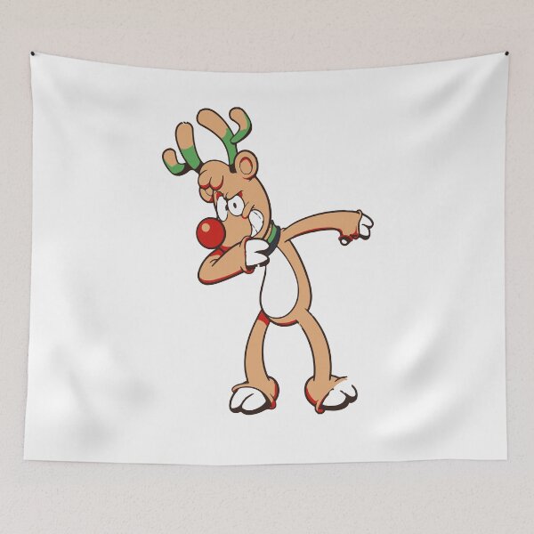 Item preview, Reindeer Shirt Dabbing Xmas Hawaiian Christmas designed and sold by htunes.