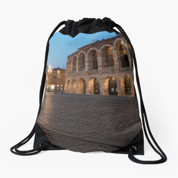L'Arena, Verona, Italy Drawstring Bag
