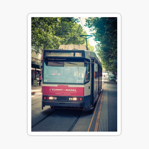 Tram To Docklands Sticker
