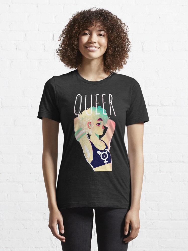 Vista alternativa de Camiseta esencial Queer