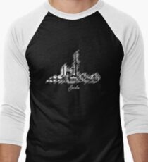 Berlin graphic scribble skyline Men's Baseball ¾ T-Shirt